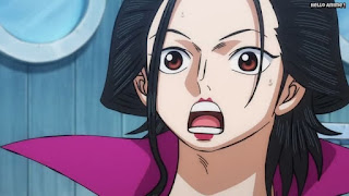 ワンピースアニメ 1014話 白ひげ海賊団隊長 イゾウ かわいい IZO ONE PIECE Episode 1014