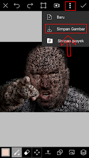 Cara membuat typography di picsart