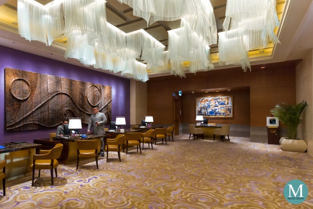 front office of The St. Regis Macao, Cotai Central