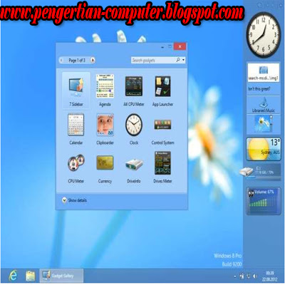 Gadget Keren Windows 8 