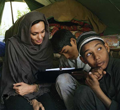 Angelina Jolie in Afghanistan