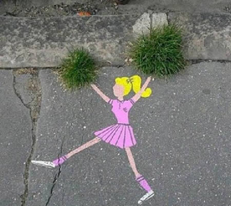 Creatively Placed Street Art