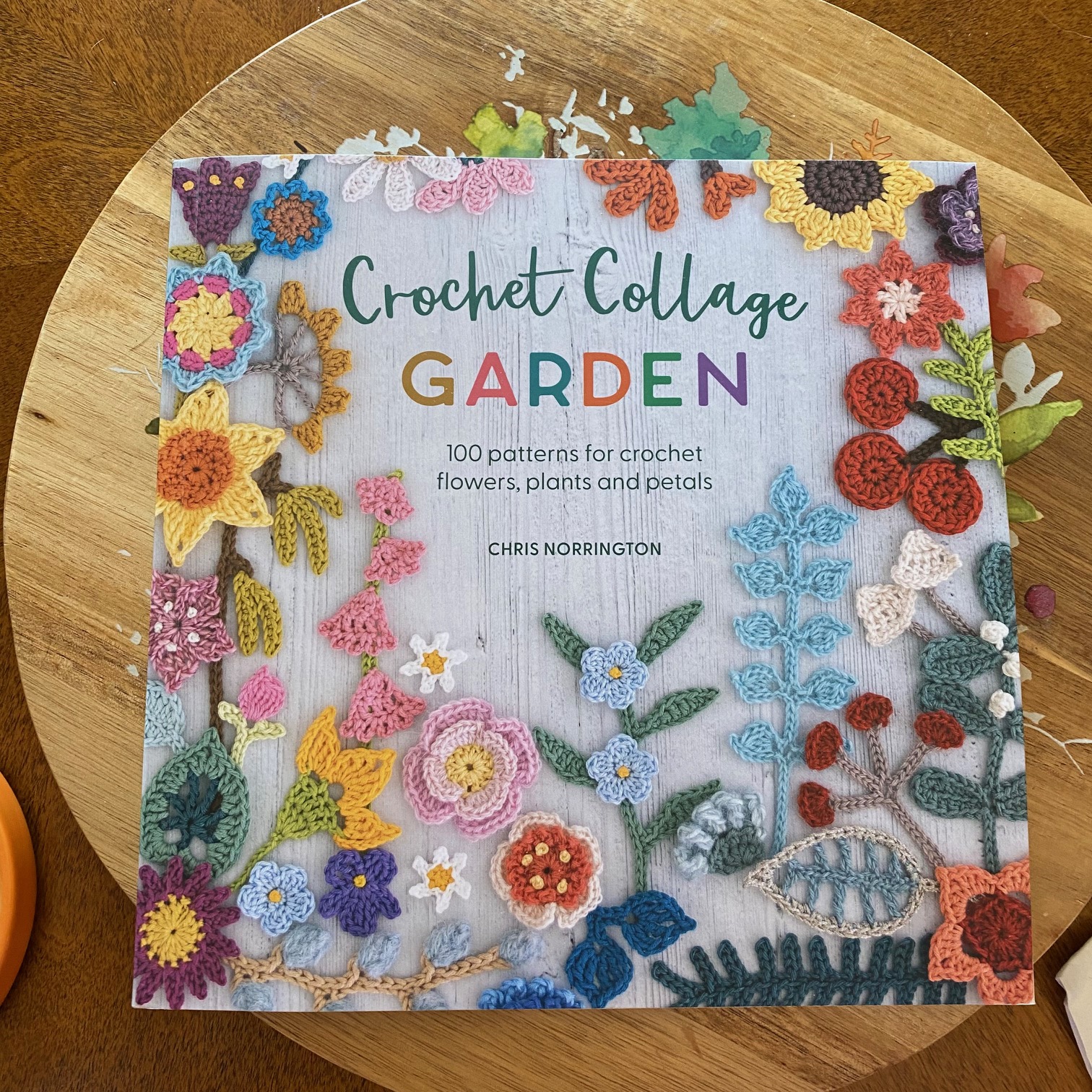 Life in the Scrapatch: Crochet Collage Garden