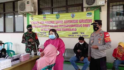 Posko Pelayanan Swab Antigen Gratis Sukawangi Masih Gencar Lakukan Swab Dan Rapid Test Wepada Warga Sukawangi 