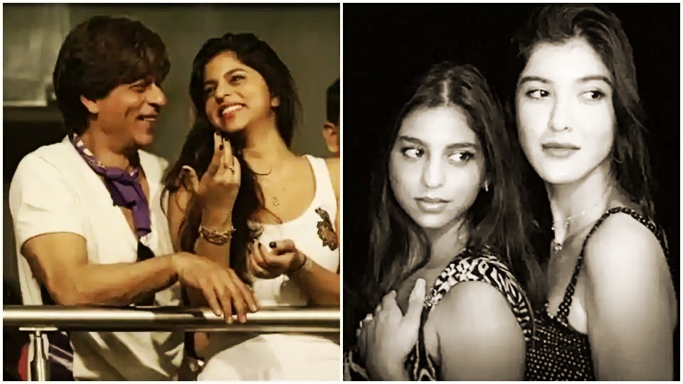 Actors Gossips: Suhana Khan wishes dad Shah Rukh Khan, Best Friend Shanaya Kapoor with throwback pic on their birthdays "55 and 21"