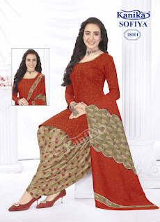 Kanika Sofiya vol 18 Cotton punjabi Patiyala dress WHolesaler