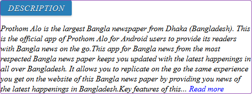 bangla newspaper prothom alo