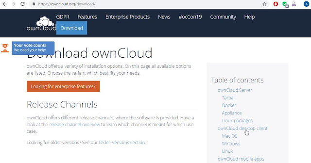 OwnCloud Desktop Client