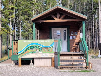Elkford Municipal Campground British Columbia.