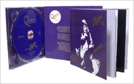 CD + Booklet: Live At The Rainbow '74 / Queen