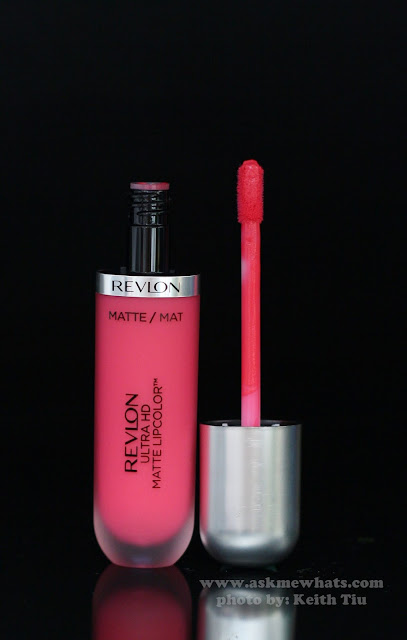 a photo of Revlon Ultra HD Matte LipColor in HD Flirtation, HD Temptation and HD Passion