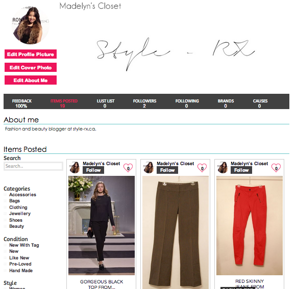 Trend Trunk: Madelyn's Closet