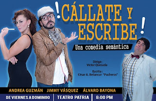 Poster 1 Callate y Escribe (Comedia)