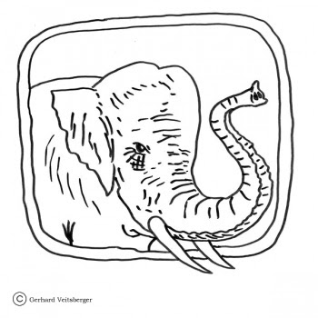 Elephant Coloring Pages