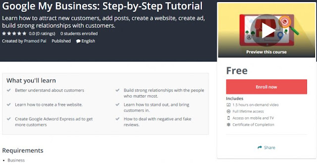 [100% Free] Google My Business: Step-by-Step Tutorial