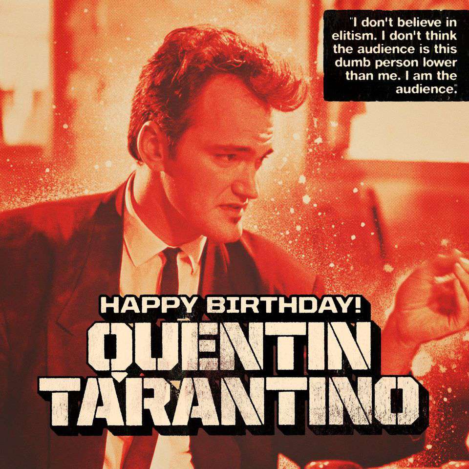 Quentin Tarantino's Birthday Wishes for Whatsapp