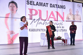 Saat Inang-inang di Toba Doakan Puan Jadi Pemimpin Indonesia