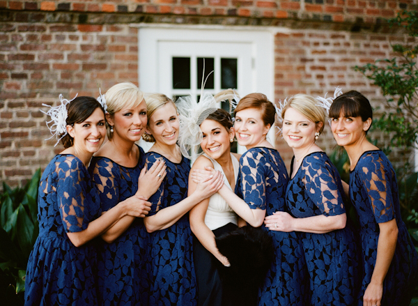 bridesmaid dresses blue