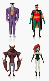 Batman The Animated Series Wave 2 6” Action Figure by DC Collectibles - The Joker, Robin, Man-Bat & Poison Ivy