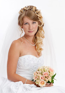 Curly Wedding Hairstyle