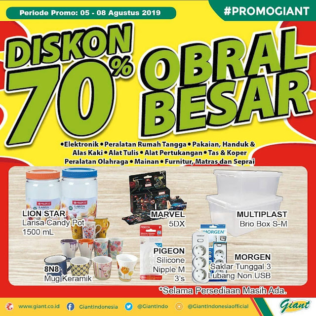 #Giant - #Promo Katalog Periode 05 - 08 Agustus 2019