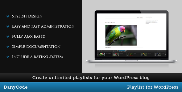 Playlist for WordPress - CodeCanyon Item for Sale