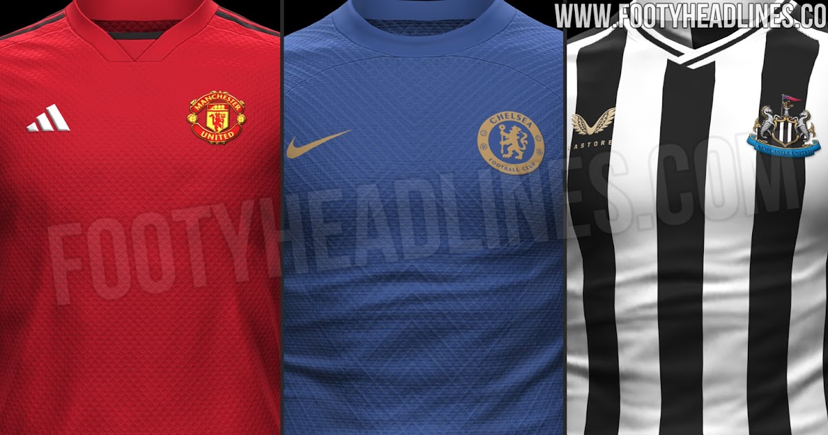 New 2023-24 football kits: Chelsea, Man Utd, Barcelona & all the