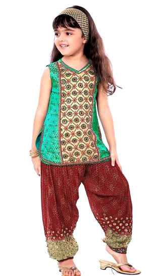 Iniand Salwar Kameez For Kids