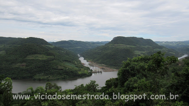 Vista da Hidrelétrica 14 de Julho, Cotiporã, Serra Gaúcha