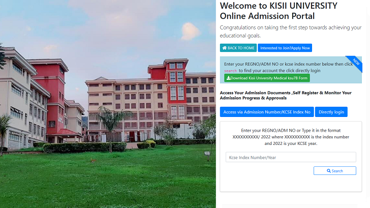 KISII UNIVERSITY Online Admission: Apply Now!