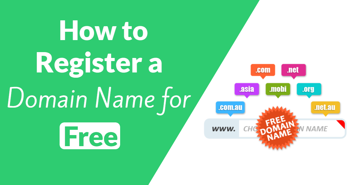 How to Register a Domain Name for Free TechJan