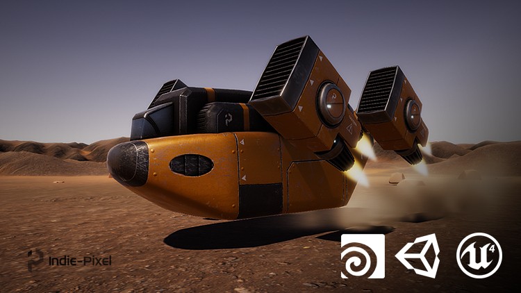 Vehicle Modeling in Houdini 16.5 - SciFi Dropship Udemy Coupon