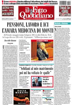 Il fatto quotidiano giornale di destra o sinistra