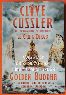 Novel GOLDEN BUDDHA, by Clive Cussler  TokoBukuOnline,JualBukuNovelTerlaris,Terbaru 