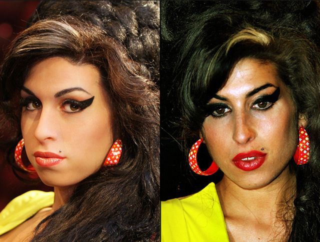 Amy Winehouse Before And After