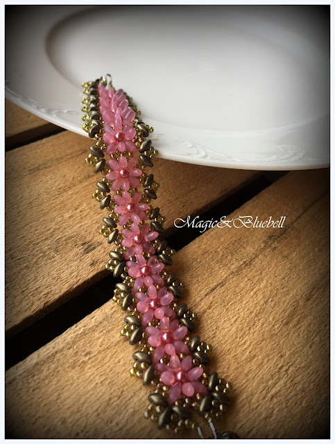 Reticella bracelet