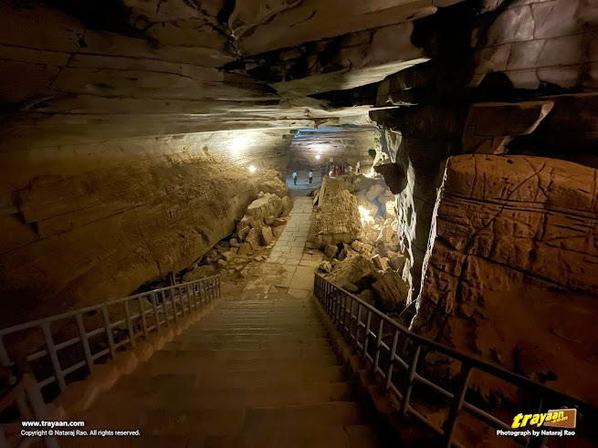 One of the large sized areas within Belum caves