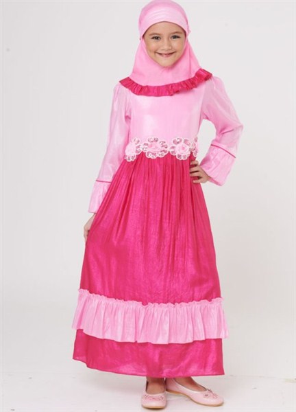 Model Baju Muslim Anak Perempuan Terbaru