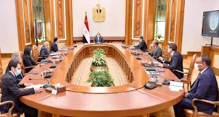 السيد الرئيس يؤكد ان طموح مصرغير محدود في تحقيق التطور الصناعي والتقدم والتنمية
