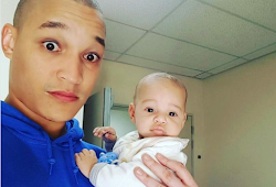 Scandal’s “Quinton” Brighton Ngoma Adorable Pics Of Him And His Son