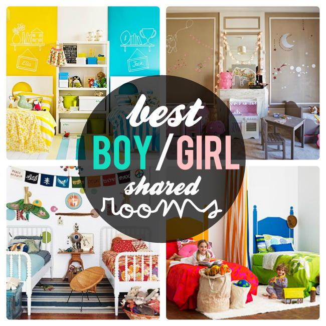 Pepper and Buttons: best boy + girl shared room ideas