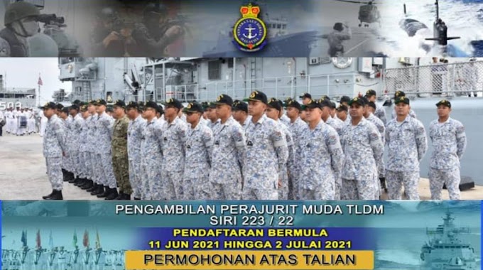 PENGAMBILAN PERAJURIT MUDA TLDM SIRI 223/22 SPM/SVM (LELAKI&WANITA)