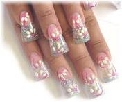 Acrylic Nail Designs For Prom Spring 3D Nails Art Design Games