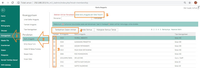 Membuat Kartu Anggota Perpustakaan Dengan SLiMS