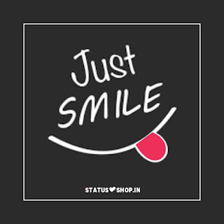 Just Smile Whatsapp DP