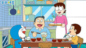 Wallpaper Doraemon Family