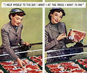 retro meat housewife