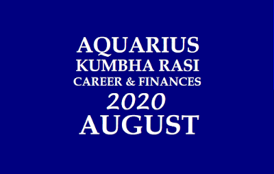 2020 August Aquarius Horoscope