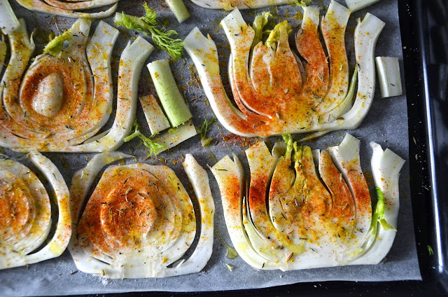 ROASTED CURRIED FENNEL