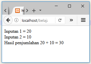 Membuat Kalkulator Sederhana Menggunakan PHP